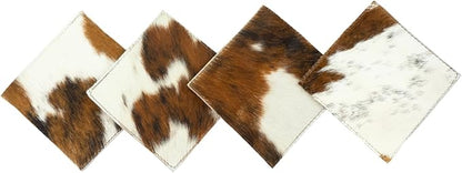 RODEO Handmade Leather Cowhide Coasters - Image 2