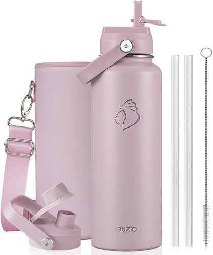 BUZIO Triple Wall Vacuum Water Bottle by BUZIO