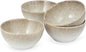 Yellowstone 4-Pc Rainwater Cereal Bowl Set – Durable Stoneware Bowls by Yellowstone