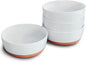 Mora Ceramic Flat Bowls Set of 4-25 oz- by MORA
