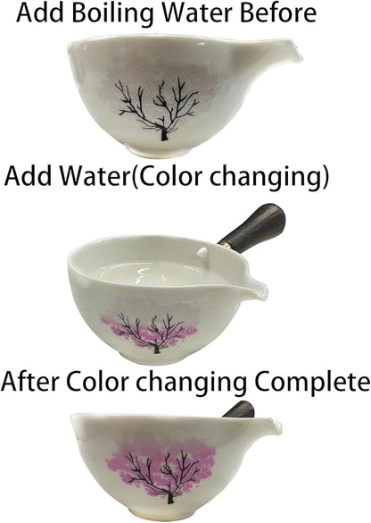 LURRIER Porcelain Chinese Gongfu Tea Set, Portable Teapot Set - Image 3