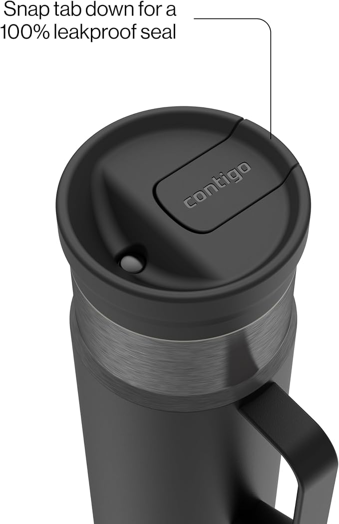 Contigo SnapSeal 20 oz Stainless Steel Vacuum-Insulated Water Bottle - Image 3
