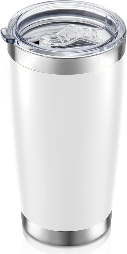 20 oz Tumbler with Lid Stainless Steel Insulated Tumblers, 1 Pack | Leak Proof by Unknown