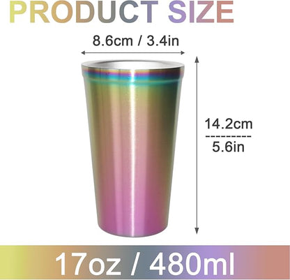Youda Stainless Steel Double Walled Insulated Cups Stackable, Coffee Cup/Tea - Image 5