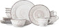 Pfaltzgraff Trellis Coastal 16-Piece Dinnerware Set, Service by Pfaltzgraff