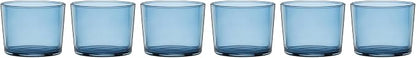 Oneida Drinkware, Stackables Blue Drinkware, 8.5 Oz & 14 Oz Capacity, Glass - Image 3