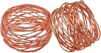 ITOS365 Handmade Round Mesh Napkin Rings Holder - Image 7