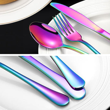 Rainbow Silverware Flatware Set - Image 5
