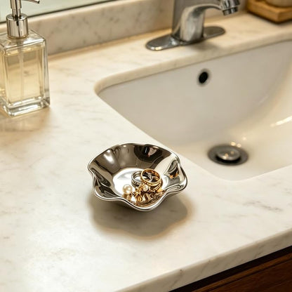 BEUNAIZER Jewelry Dish Tray, Ring Dish, Ceramic Trinket Tray, Key Bowl | Color - Image 3