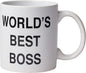 Silver Buffalo The Office World's Best Boss Ceramic Mug, 20 Ounce by SilverBuffalo