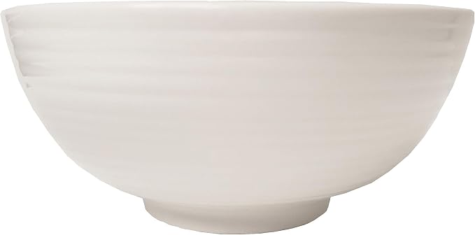 Tabletops Gallery Embossed Bone White Porcelain Round Dinnerware Collection- - Image 9