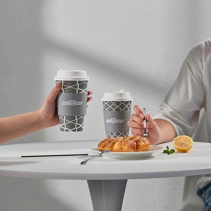 JOLLY PARTY 16 oz Paper Coffee Cups, Disposable Coffee Cups - Image 7