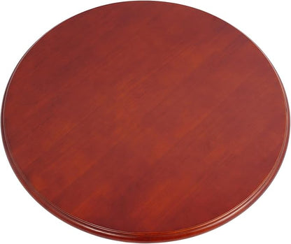 27.56'" Wood Lazy Susan for Table Top,Round Lazy Susan Organization,Extra Large Turntable Serving Tray for Dining Table, Pantry, Kitchen, Countertop, Cupboard,Home Decor, Walnut Wood