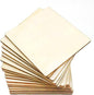 20 Pcs Unfinished Wood Pieces, Wood Square 4 x 4 Inch | Blank Natural Slices by MYYZMY