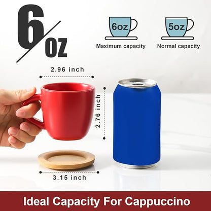 HASENSE 6 Ounce Espresso Cups - Image 3