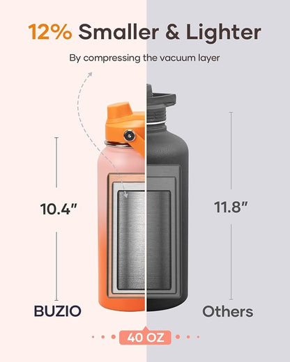 BUZIO Triple Wall Vacuum Water Bottle - Image 7