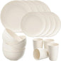 Quatish 16 Piece Plates and Bowls Sets by Quatish