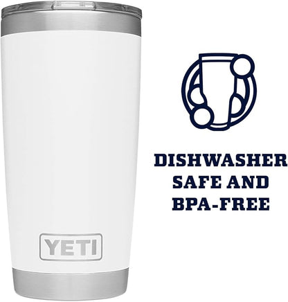 YETI Rambler 20 oz Stainless Steel Vacuum Insulated Tumbler w/MagSlider Lid - Image 4