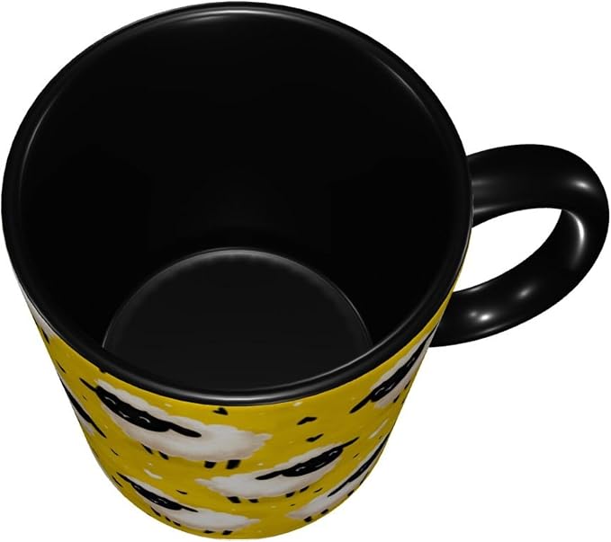 Yrebyou Sheep Coffee Mug 11oz Ceramic Cup - Image 4