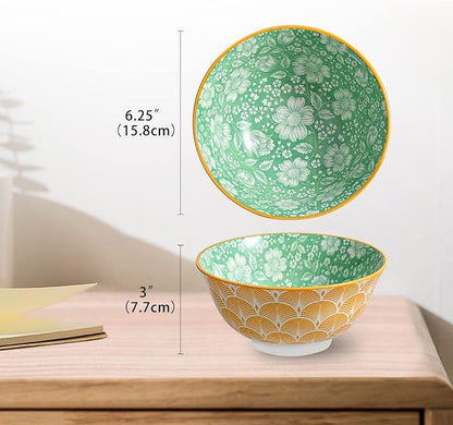 Cereal Bowl Porcelain Soup Bowls - Image 7