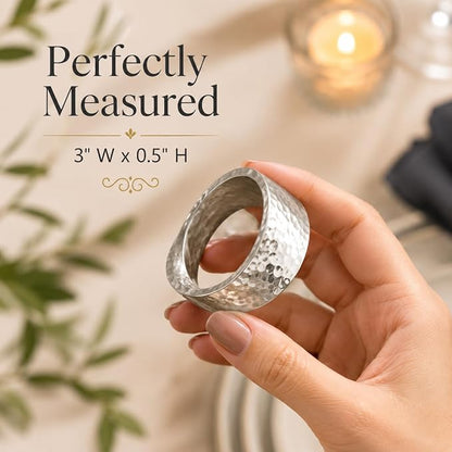 Mobius Metal Napkin Rings - Image 4