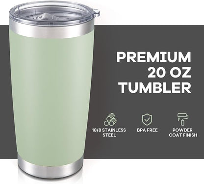 20 oz Tumbler with Lid Stainless Steel Insulated Tumblers Bulk Cups Mug | - Image 2