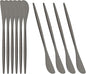 10 Pack Black Cheese Spreader Knife, Uniturcky Stainless Steel Butter Spreader by Uniturcky