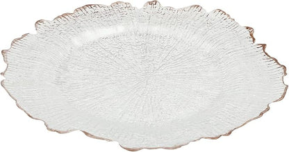 25 Pack Reusable Plastic Clear Charger Plates, 13 Inch Charger Plates - Image 6