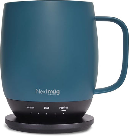 Nextmug - Temperature-Controlled, Self-Heating Coffee Mug | – No App, by NextmugbyNextboom