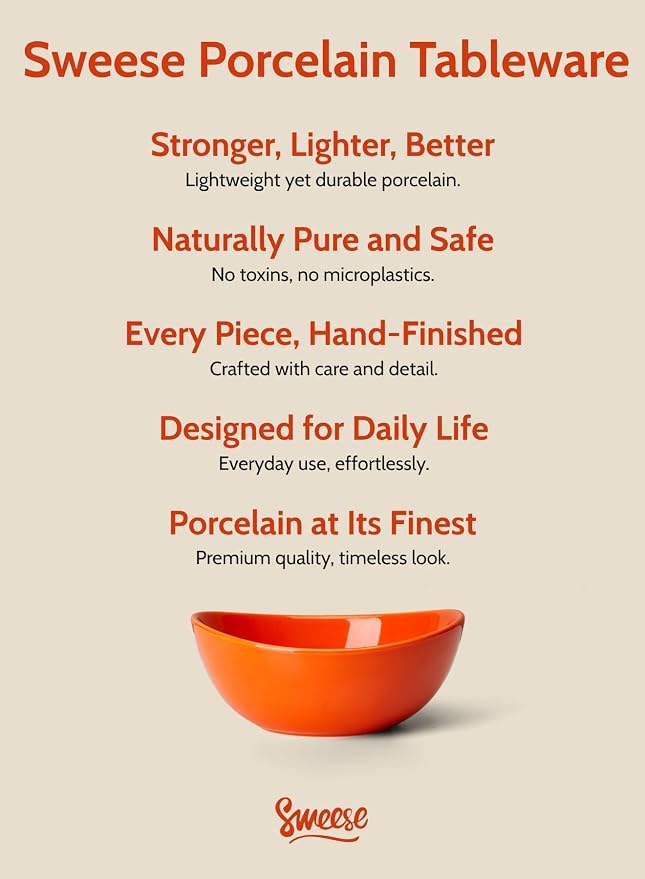 Sweese 18 oz Medium Porcelain Bowl - Image 7