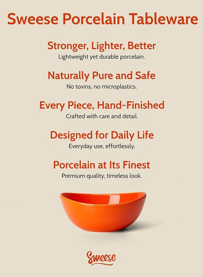 Sweese 18 oz Medium Porcelain Bowl - Image 7
