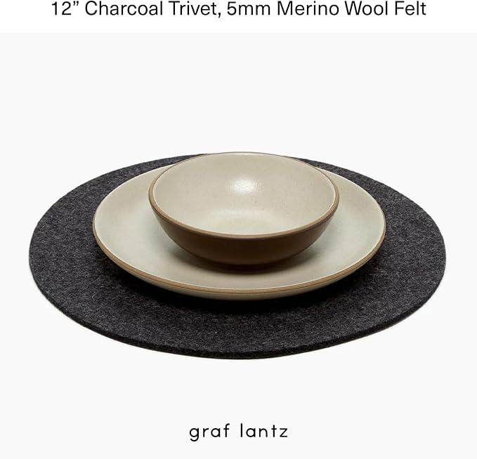 Graf Lantz - Trivets for Hot Dishes - Heat Resistant 100% Merino Wool - Hot - Image 4