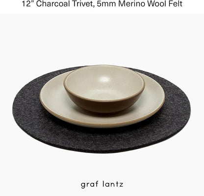 Graf Lantz - Trivets for Hot Dishes - Heat Resistant 100% Merino Wool - Hot - Image 4
