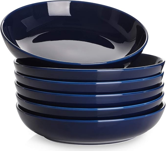 Y YHY Pasta Bowls, 30oz Soup Bowls Salad Bowls Large Serving Bowl Porcelain by YYHY