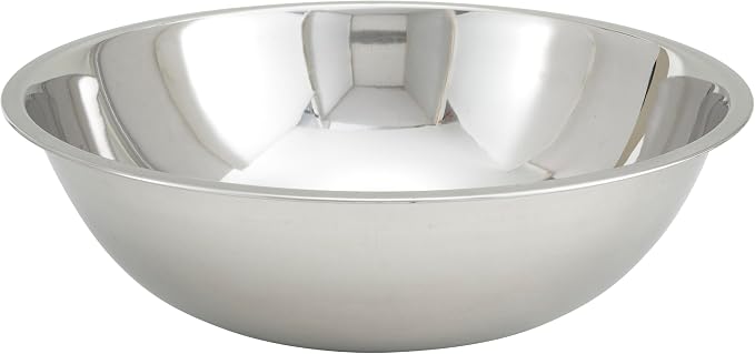 Winco 16 qt Stainless Steel Mixing Bowl | Dishwasher safe, Restaurant service by Fonteme