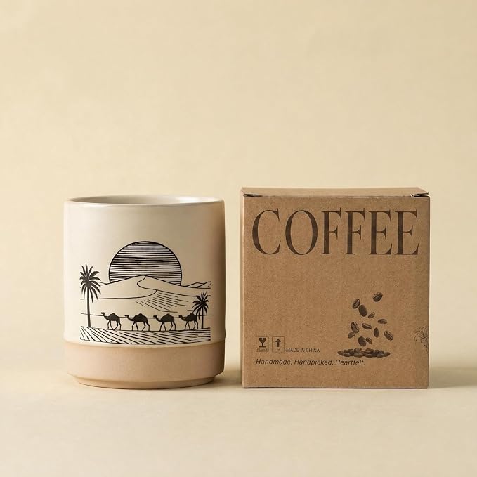 7oz Ceramic Mug Cups with DIY Canvas - Image 7