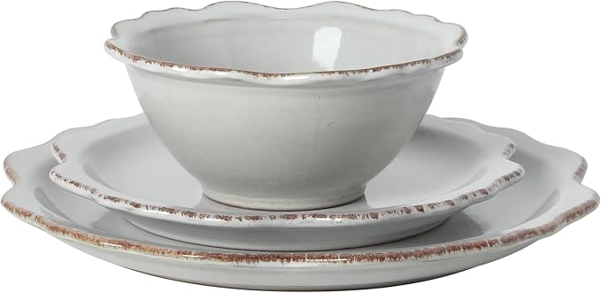 Gibson Elite Kennon Road Plates and Bowls Set, 12-Piece Dinnerware Set - Image 11