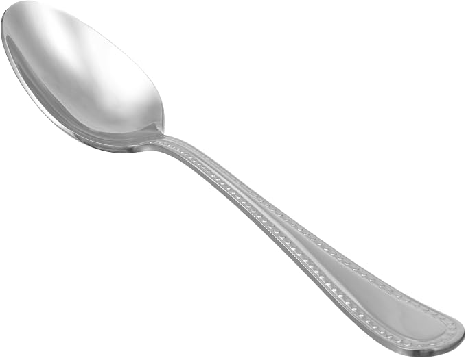 Amazon Basics Stainless Steel Dishwasher Safe Dinner Spoons by AmazonBasics
