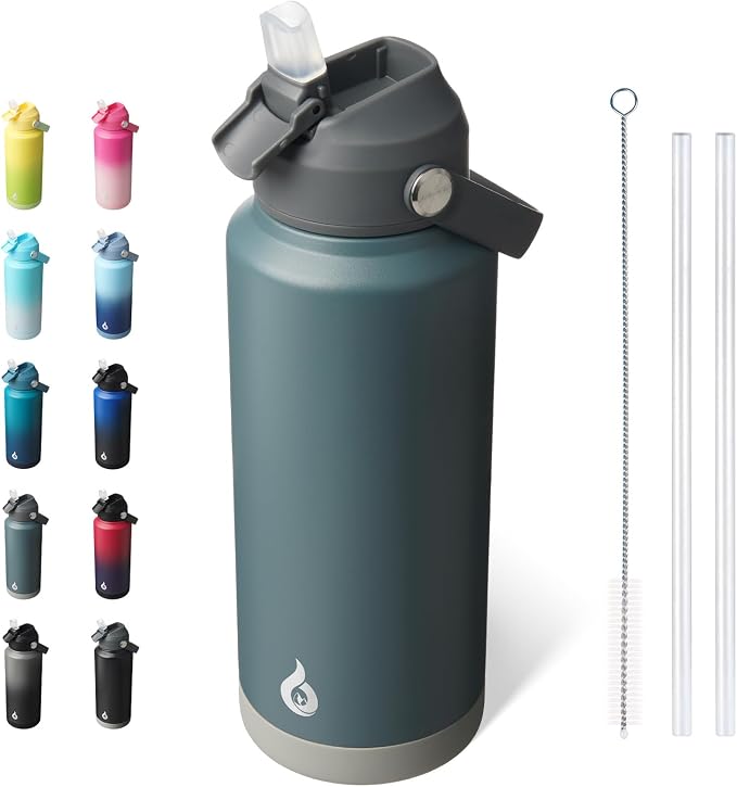BJPKPK 32oz Insulated Water Bottle, Stainless Steel Bottle by BJPKPK