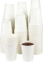 Paper Cups 8 Oz, 120 Pack Paper Coffee Cups 8 Oz, Disposable Cups by Walasaso