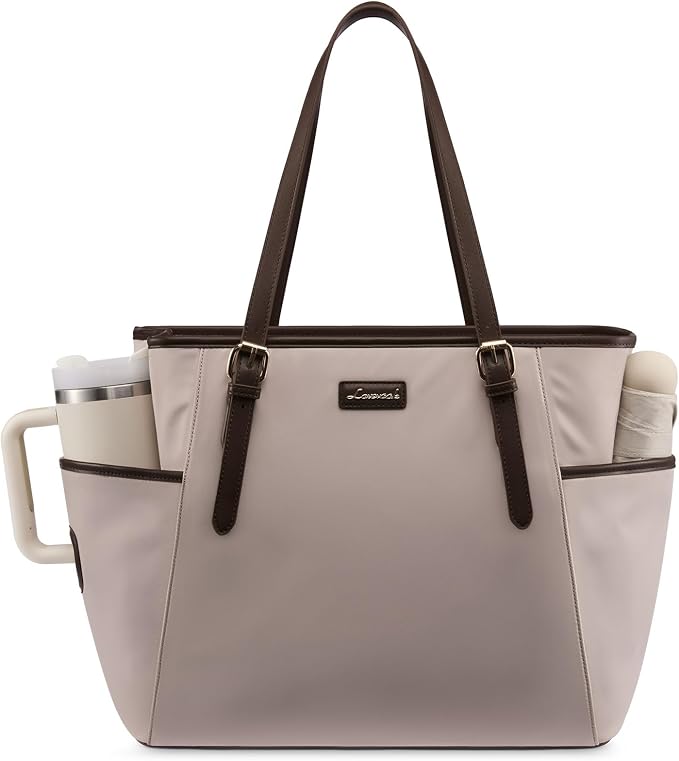LOVEVOOK Laptop Tote Bag for Women, Lightweight Work Computer Briefcase Bag | by LOVEVOOK
