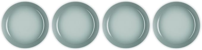 Le Creuset Stoneware Set of 4 Pasta Bowls, 8.5" each, Sea Salt - Image 2