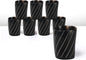 Handicrafts Home Viking Horn Shot Glasses Set of 8, Handmade Natural Ox Horn by HandicraftsHome