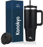 Konokyo 40 oz Insulated Tumbler Water Bottle by Konokyo