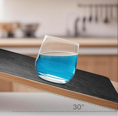 Classic Black Leather Effect Placemats Set of 6, Vinyl Faux Leather Table mats - Image 5