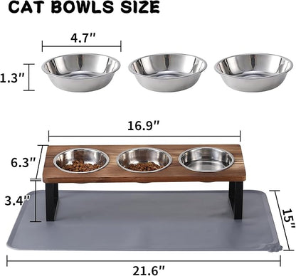 Summark Upgraded Elevated Cat Bowls - Image 5