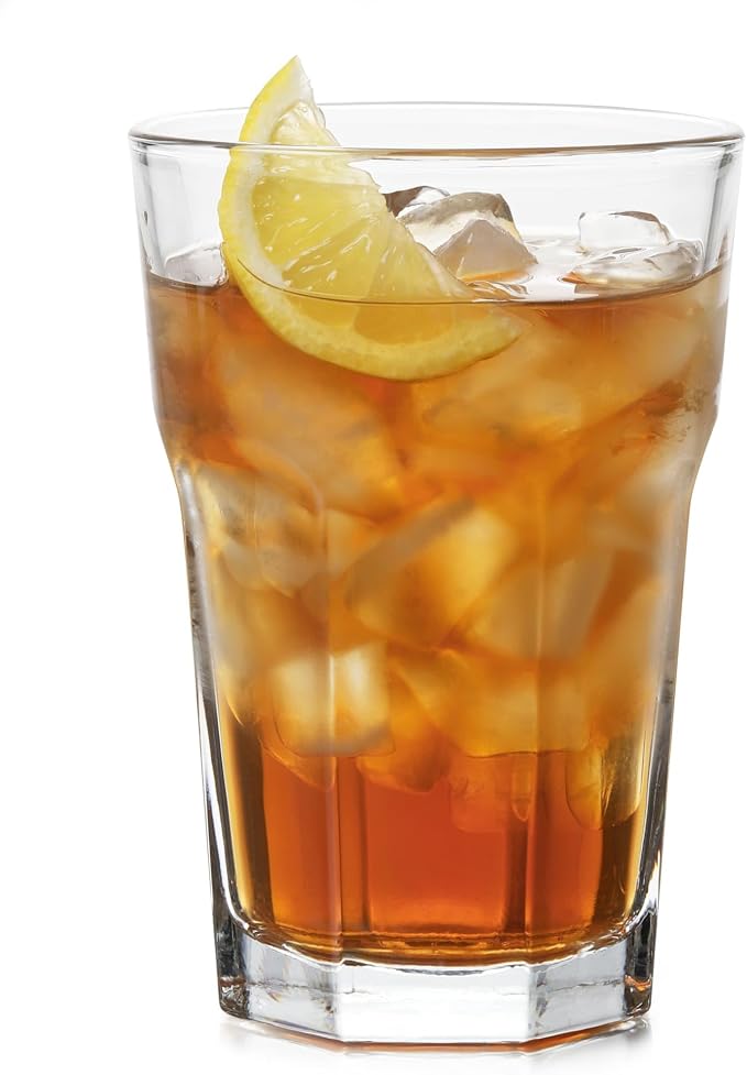 Libbey Gibraltar DuraTuff Drinking Glass Drinking Cup Set, Iconic Heavy Base - Image 4