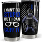 Police Tumbler 20oz Stainless Steel Insulated Coffee Travel Mug Cup Police by SANDJEST
