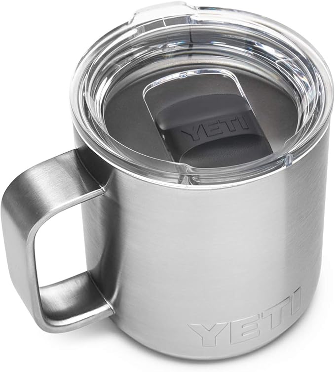 YETI Rambler 10 oz Stackable Mug, Vacuum Insulated, Stainless Steel by YETI