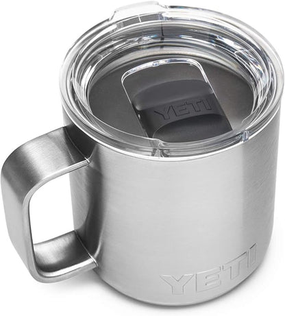 YETI Rambler 10 oz Stackable Mug, Vacuum Insulated, Stainless Steel by YETI